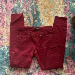 NWOT Express mid-rise jeggings
